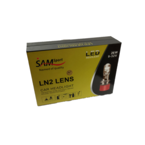 لامپ هدلایت لنزدار  Lens LN2 H7  Sam (یخی)